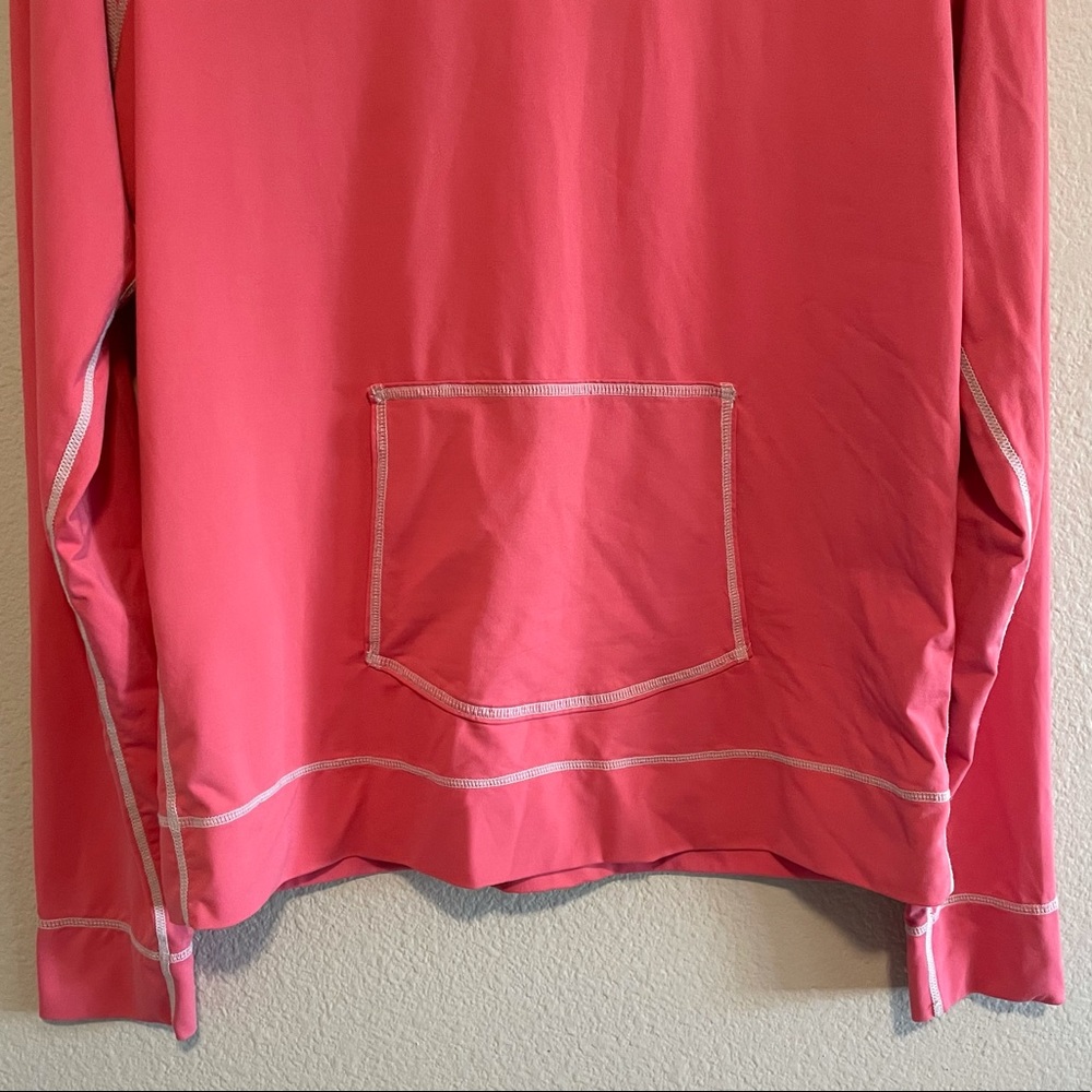 ❌SOLD❌ Athleta Womens Rash Guard Swim Surf Shirt Long Sleeve Pink Sun Shade sz M - Picture 5 of 12